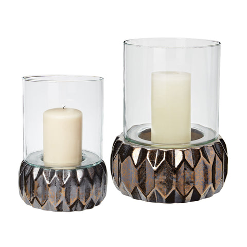 Multifaceted Origami Gold Hurricanes