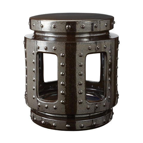 Black Acid Throne Stool