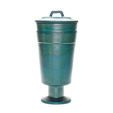 Metallic Patina Vase - Tall