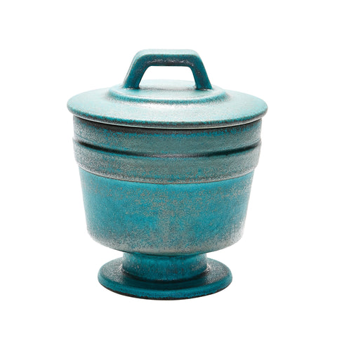 Metallic Patina Vase - Medium