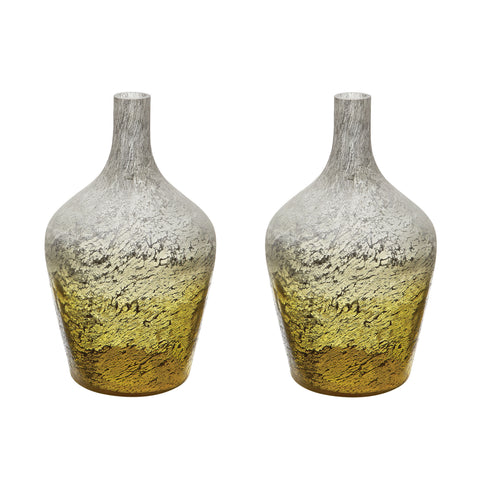 Lemon Ombre Bottle - Set Of 2 