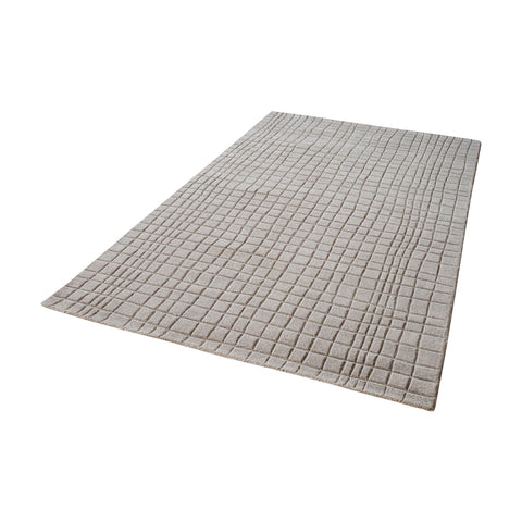 Blockhill Handwoven Wool Rug In Chelsea Grey - 8ft x 10ft