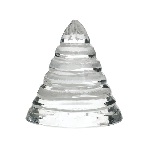 Small Sliced Glass Cone