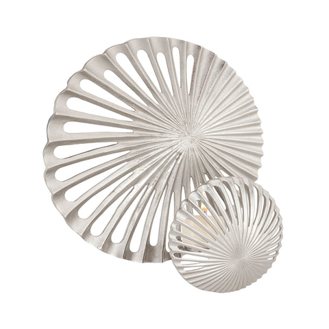 Pompano Beach Candle Sconce In Raw Textured Nickel