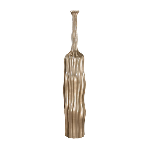 Tress 59-Inch Vase In Champagne Gold