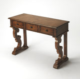Butler Caravaggio Distressed Brown Console Table