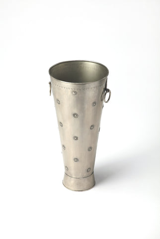 Butler Richfield Antique Silver Umbrella Stand