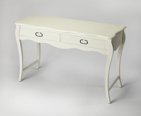 Butler Rochelle White Console Table