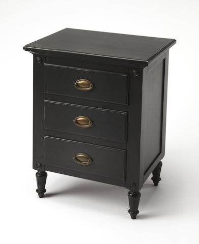 Butler Easterbrook Black Nightstand