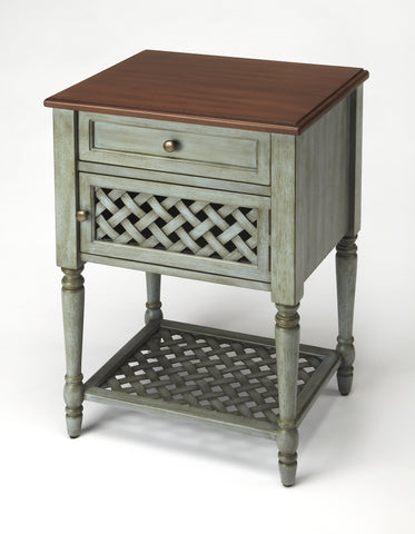 Butler Chadway Rustic Blue End Table