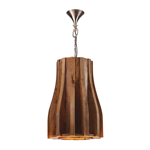 Wooden Retro Pendant