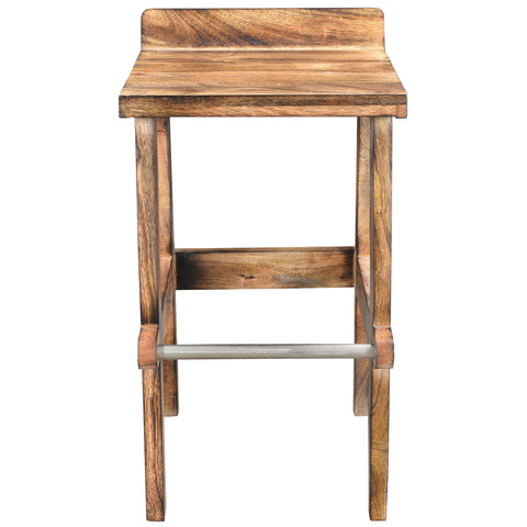 Leif & Starr 203-179NT-26 Ace 26" Counter Stool Natural Burnt