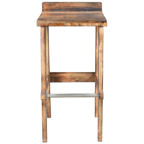 Leif & Starr 203-179NT-30 Ace 30" Bar Stool Natural Burnt