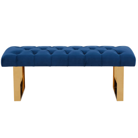 Leif & Starr 401-266BLU Angelica Double Bench Blue
