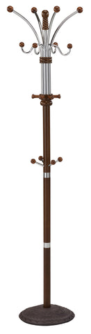 Leif & Starr 552-164 Caledon Coat Rack Walnut