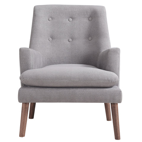 Leif & Starr 403-100GY Camden Accent Chair Grey