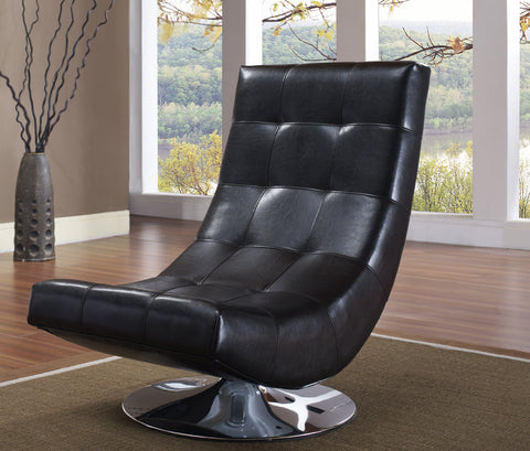Leif & Starr 403-490BK Electra Accent Chair Black
