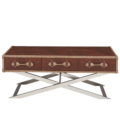 Leif & Starr 301-384BN Esquire Coffee Table Brown