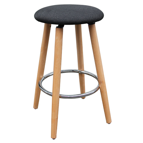 Leif & Starr 203-991CH Etta 26" Stool Charcoal, 2 Pack