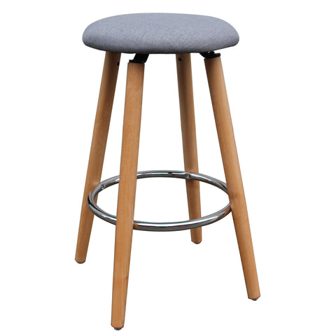 Leif & Starr 203-991GY Etta 26" Stool Grey, 2 Pack