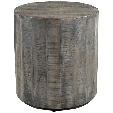 Leif & Starr 501-126GY Eva Accent Table Distressed Grey
