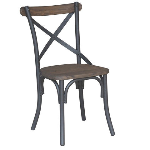 Leif & Starr 202-984BK Fargo Side Chair Black