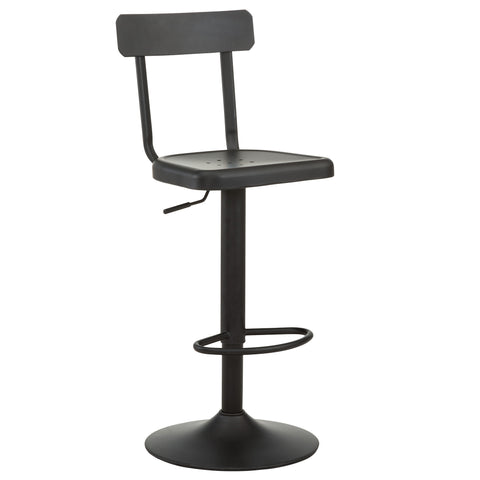 Leif & Starr 203-938 Haines Adjustable Stool Black, 2 Pack