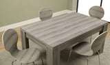 L&S Basics 10025 Dining Table - 36"X 60" / Dark Taupe