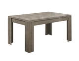 L&S Basics 10025 Dining Table - 36"X 60" / Dark Taupe