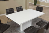 L&S Basics 10038 Dining Table - 35"X 60" / High Glossy White