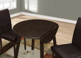 L&S Basics 10055 Dining Table - 36"Dia / Cappuccino Veneer