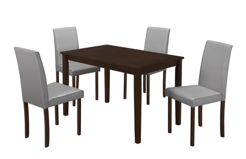 L&S Basics 10056 Dining Table - 30"X 48" / Cappuccino Veneer