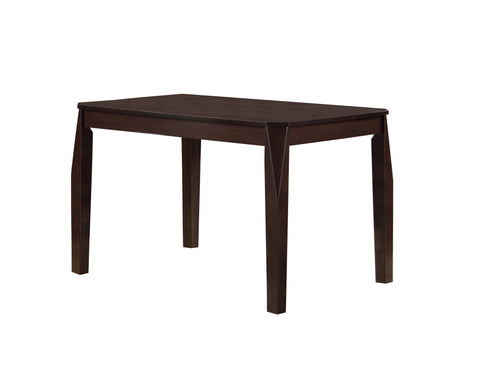 L&S Basics 10058 Dining Table - 32"X 48" / Cappuccino Veneer