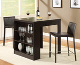 L&S Basics 10069 Dining Table - 32"X 36"  / Cappuccino Counter Height