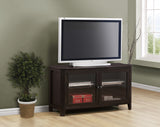 L&S Basics 10112 Tv Stand - 48"L / Cappuccino Cherry Veneer