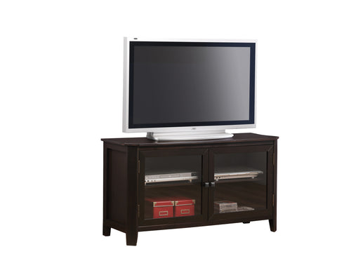 L&S Basics 10112 Tv Stand - 48"L / Cappuccino Cherry Veneer