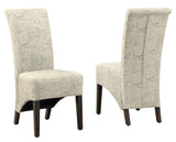L&S Basics 10127 Dining Chair - 2Pcs / 40"H / Vintage French Fabric