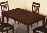 L&S Basics 10129 Dining Table - 36" X 60" /  Antique Oak Veneer Top