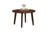 L&S Basics 10131 Dining Table - 48"Dia / Antique Oak Veneer Top