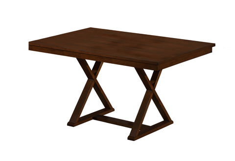 L&S Basics 10132 Dining Table - 36"X 60" / Modern Oak Veneer Top
