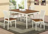 L&S Basics 10137 Dining Table - 36" X 60" / Antique White / Oak Veneer