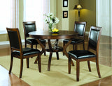 L&S Basics 10140 Dining Chair - 2Pcs / 38"H / Dark Walnut
