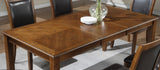 L&S Basics 10141 Dining Table - 36"X 54"X 72" / Dark Walnut With A Leaf