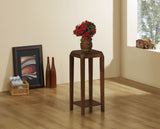 L&S Basics 10153 Accent Table - Brown Oak Veneer