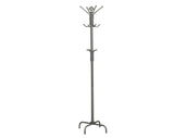 L&S Basics 10167 Coat Rack - 70"H / Silver Metal