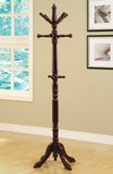 L&S Basics 10169 Coat Rack - 73"H / Cherry Wood Traditional Style