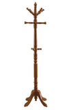 L&S Basics 10170 Coat Rack - 73"H / Oak Wood Traditional Style