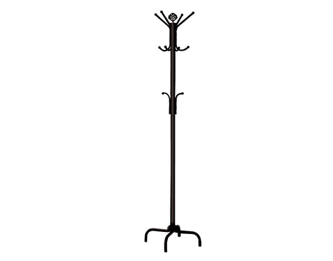 L&S Basics 10176 Coat Rack - 70"H / Black Metal