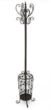 L&S Basics 10195 Coat Rack - 72"H / Dark Brown Metal