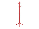 L&S Basics 10199 Coat Rack - 69"H / Red Wood Contemporary Style